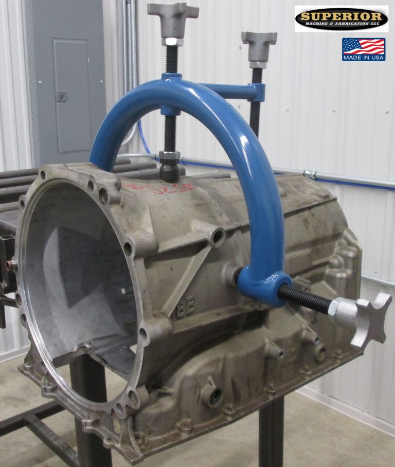 Heavy Duty Transmission Holding Fixture Superior Machine and Fabrication