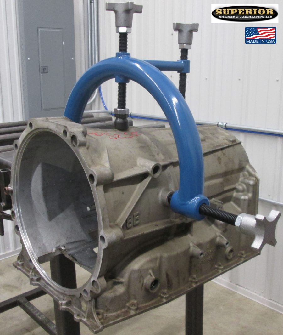Heavy Duty Transmission Holding Fixture Superior Machine and Fabrication