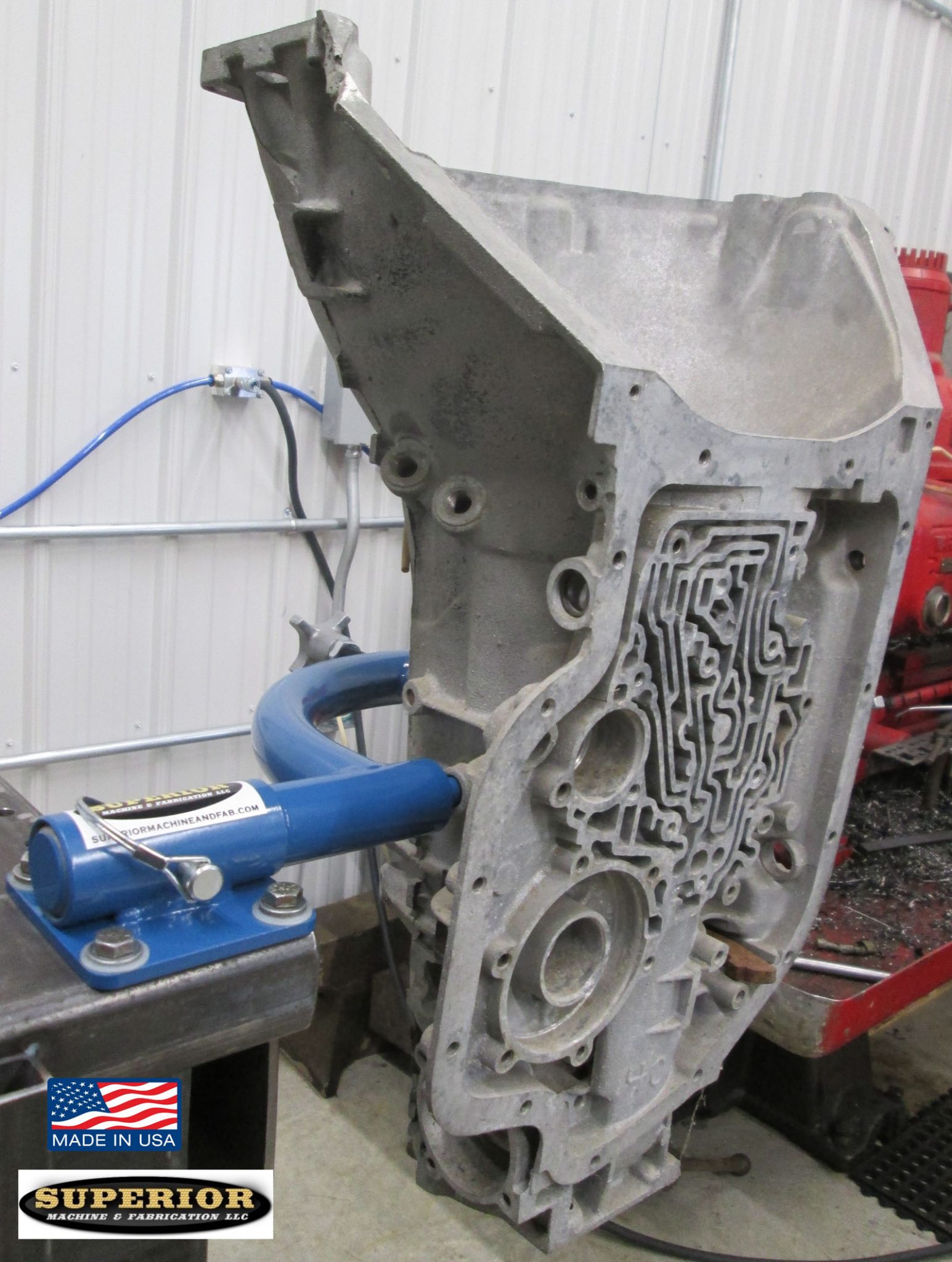 Transmission Holding Fixture Superior Machine and Fabrication