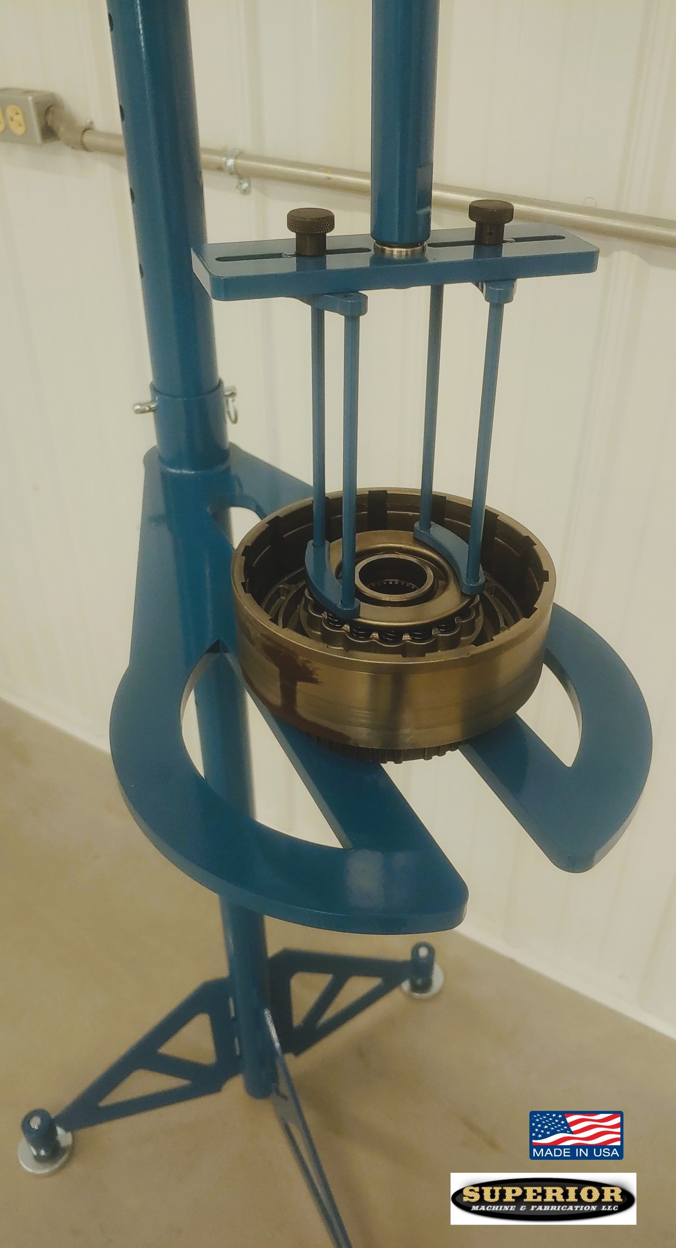 Floor Model Transmission Clutch Spring Compressor